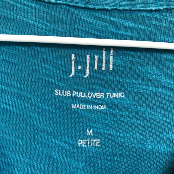 J. Jill Long Sleeve Pullover Tunic With Pockets - Picture 2 of 4